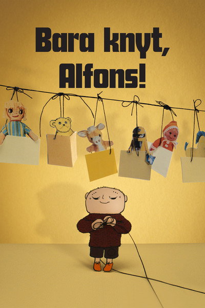 Póster de Bara knyt, Alfons!