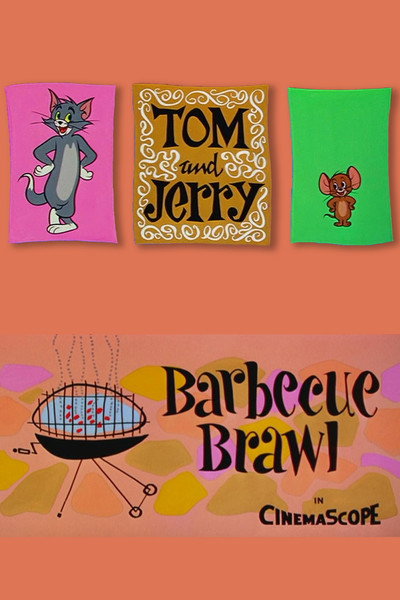 Póster de Barbacoa con problemas