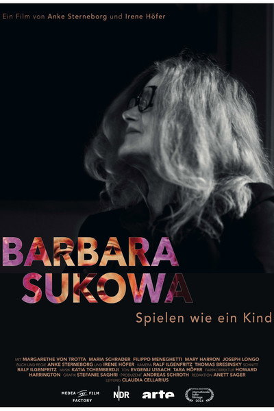 Póster de Barbara Sukowa - Spielen wie ein Kind