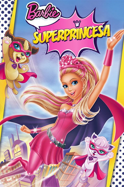 Póster de Barbie en Súper princesa