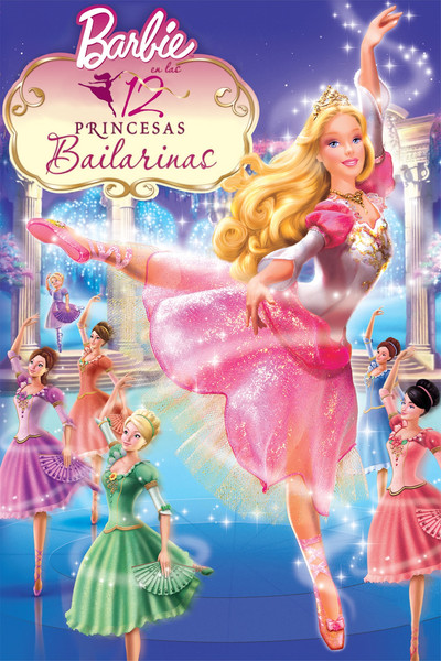 Póster de Barbie y las 12 princesas bailarinas