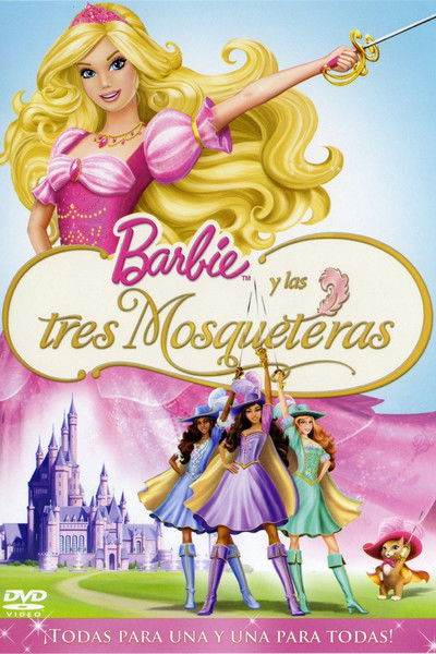 Póster de Barbie y las tres mosqueteras