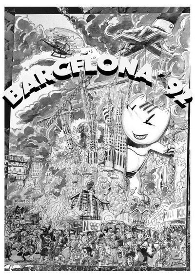 Póster de Barcelona 92