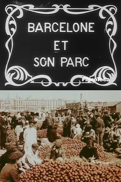 Póster de Barcelona, ciudad principal de Cataluña
