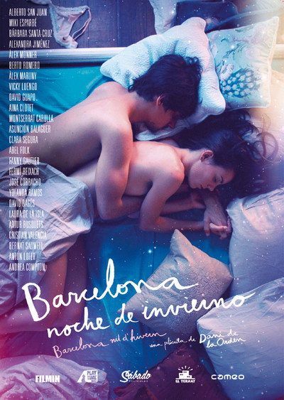 Póster de Barcelona, nit d'hivern