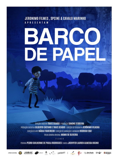 Póster de Barco de Papel
