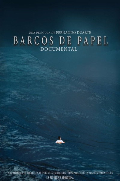 Póster de Barcos de papel