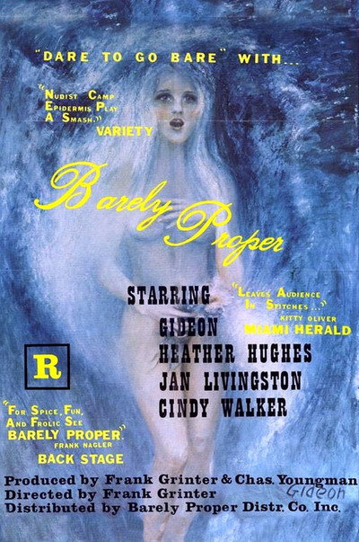 Póster de Barely Proper