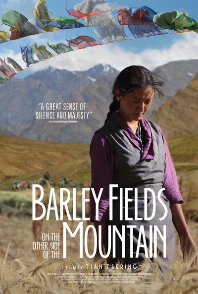 Póster de Barley Fields on the Other Side of the Mountain