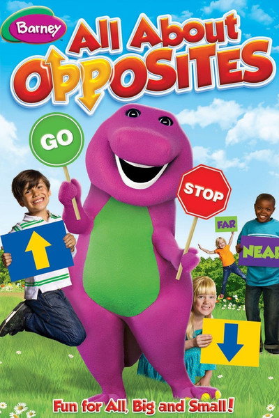 Póster de Barney: All About Opposites