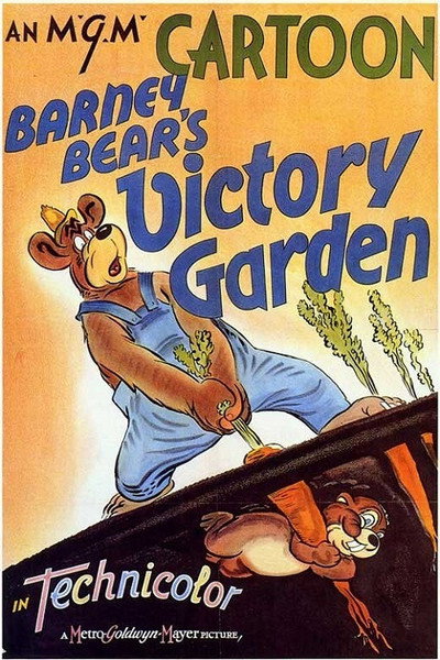 Póster de Barney Bear's Victory Garden