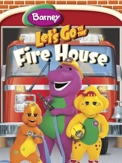 Póster de Barney: Let's Go to the Firehouse