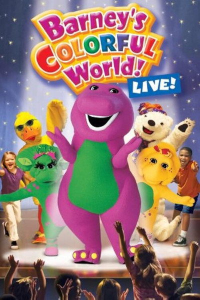 Póster de Barney's Colorful World, Live!