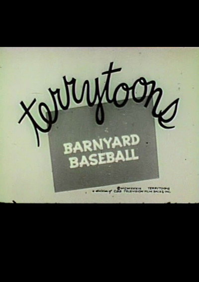 Póster de Barnyard Baseball