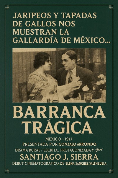 Póster de Barranca trágica