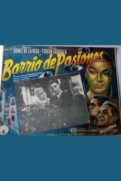 Póster de Barrio de pasiones