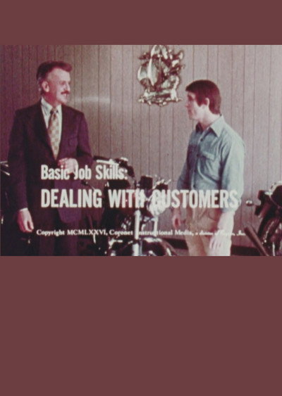 Póster de Basic Job Skills: Dealing with Customers