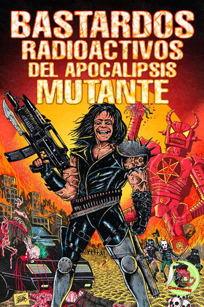 Póster de Bastardos radioactivos del apocalipsis mutante
