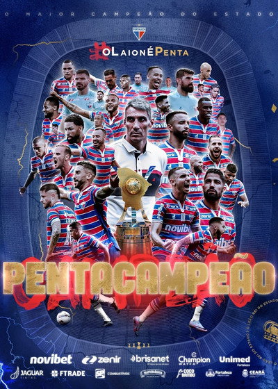 Póster de Bastidores do Penta - Pentacampeão Cearense