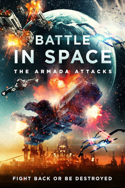 Póster de Batalla espacial: La armada ataca