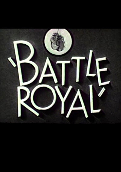 Póster de Battle Royal