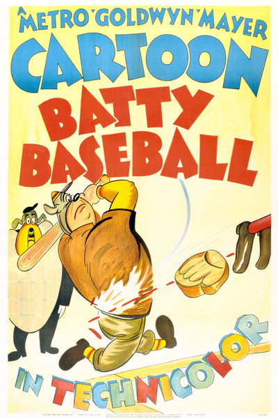Póster de Batty Baseball