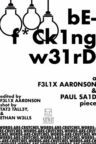 Póster de Be F*cking Weird