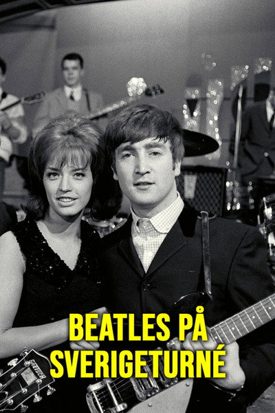 Póster de Beatles på Sverigeturné