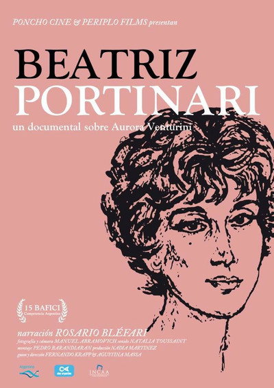 Póster de Beatriz Portinari - Un documental sobre Aurora Venturini