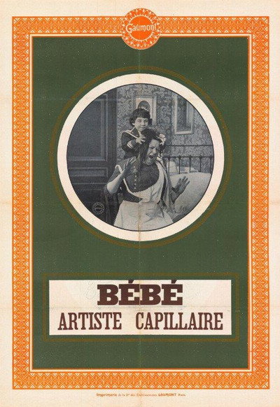 Póster de Bébé artiste capillaire