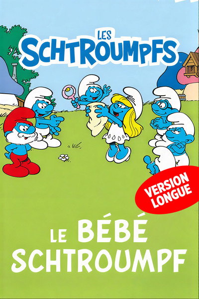 Póster de Bebé Pitufo y los Pitufines