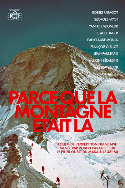 Póster de Because the Mountain Was There