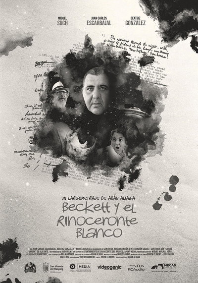 Póster de Beckett y El Rinoceronte Blanco