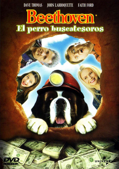Póster de Beethoven 5: El perro busca tesoros