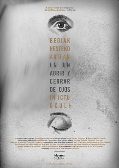 Póster de Begiak Hesteko Artean