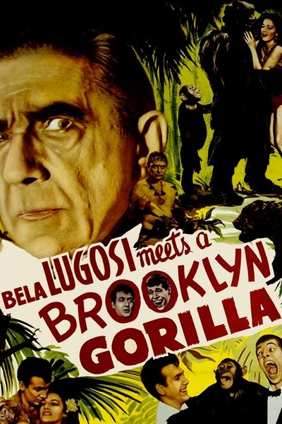 Póster de Bela Lugosi contra el gorila