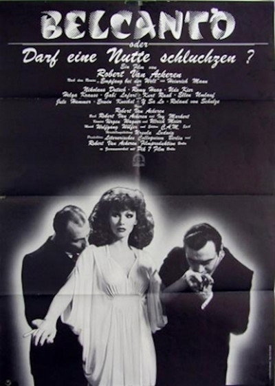 Póster de Belcanto oder Darf eine Nutte schluchzen?