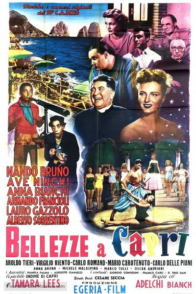 Póster de Bellezze a Capri