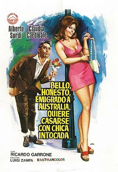 Póster de Bello, honesto, emigrado a Australia, quiere casarse con chica intocada