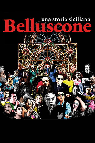 Póster de Belluscone: Una storia siciliana