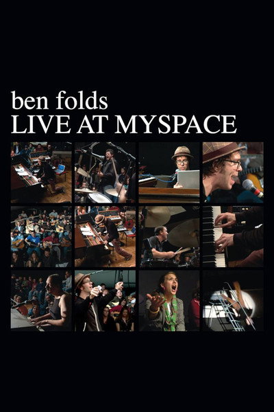 Póster de Ben Folds: Live at MySpace