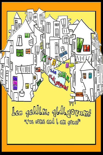 Póster de Ben Geldim Gidiyorum