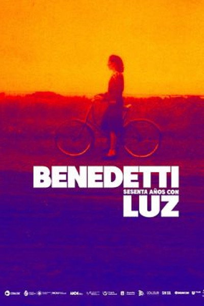 Póster de Benedetti, 60 años con Luz