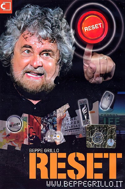 Póster de Beppe Grillo: Reset