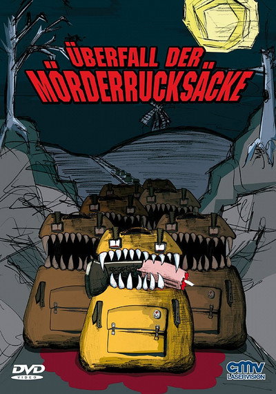 Póster de Überfall der Mörderrucksäcke