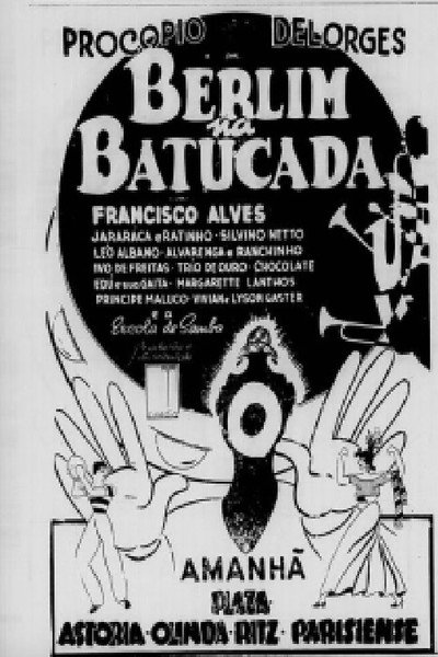 Póster de Berlim na Batucada