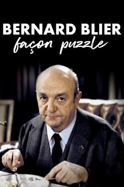 Póster de Bernard Blier, façon puzzle