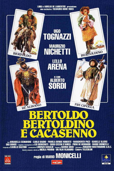 Póster de Bertoldo, Bertoldino, and Cascacenno