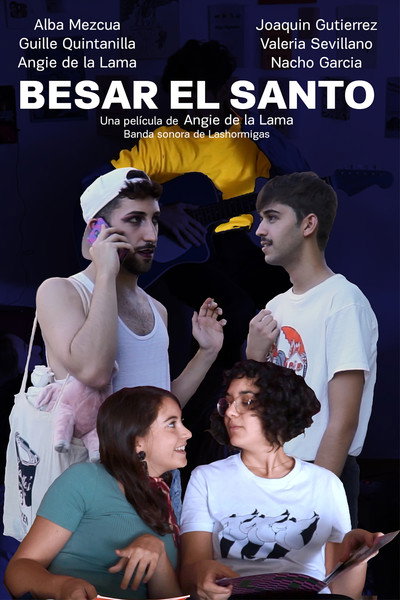 Póster de Besar el santo