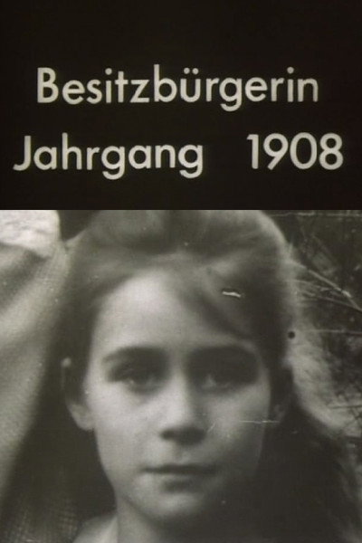 Póster de Besitzbürgerin, Jahrgang 1908